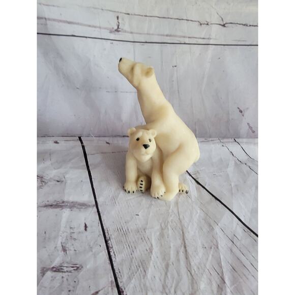 Quarry Critters Peter And Polly Second Nature Polar Bears W/box Anniversary Gift - Picture 1 of 9